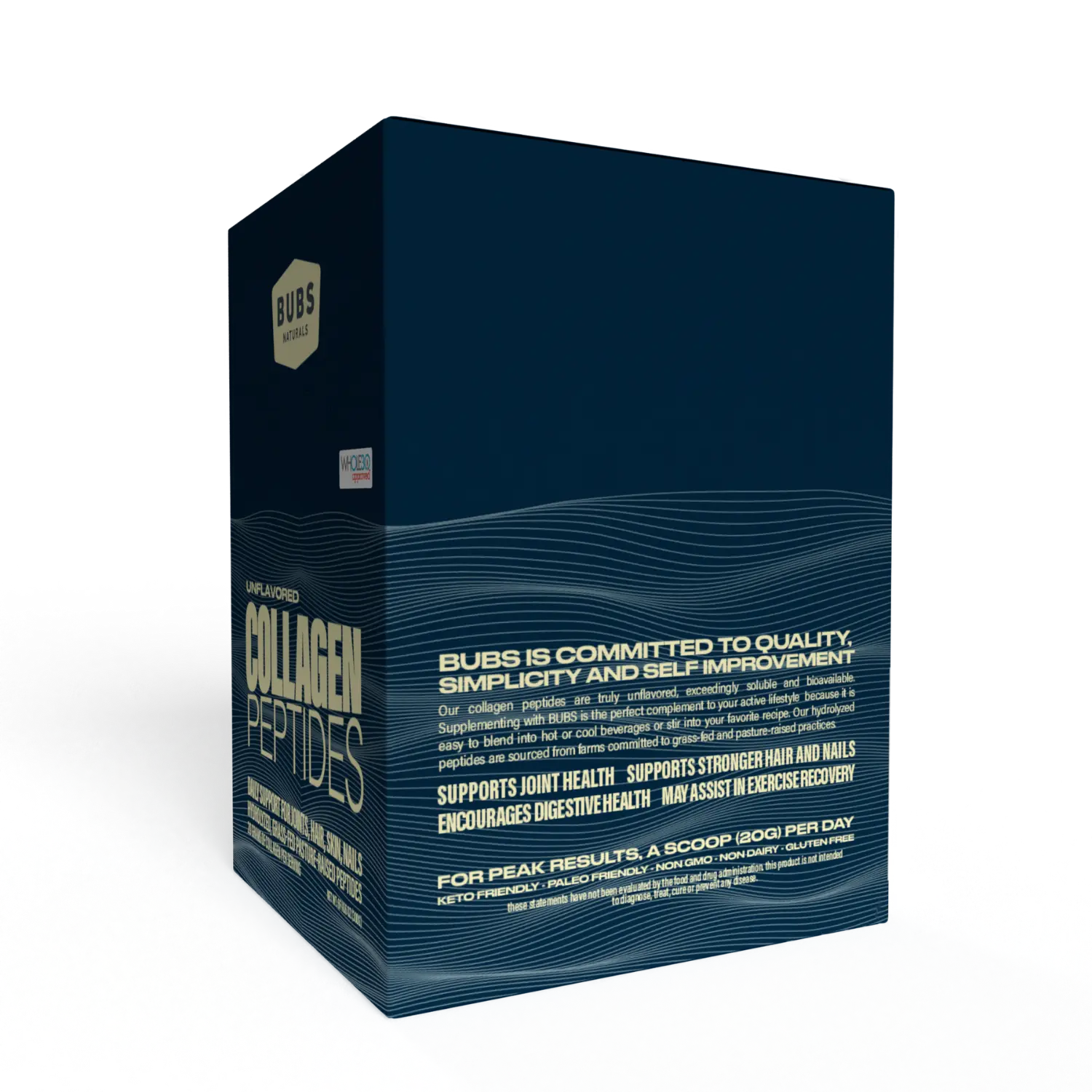 Collagen Peptides Stick Pack CASE PACK (6-20ct cartons) - Image 3